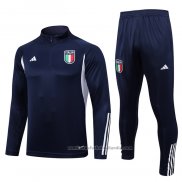 Chandal de Sudadera del Italia Nino 23/24 Azul