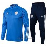 Chandal de Sudadera del Leicester City 21/22 Azul