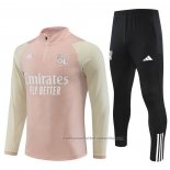 Chandal de Sudadera del Lyon 23/24 Rosa