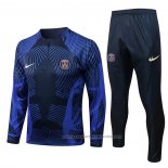 Chandal de Sudadera del Paris Saint-Germain 22/23 Azul