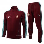 Chandal de Sudadera del Portugal 26/27 Rojo