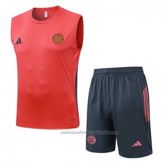 Chandal del Bayern Munich Sin Mangas 25/26 Naranja