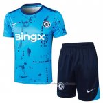 Chandal del Chelsea Manga Corta 24/25 Azul - Pantalon Corto