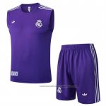 Chandal del Real Madrid Sin Mangas 25/26 Purpura