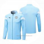 Chaqueta del Manchester City 22/23 Azul Claro