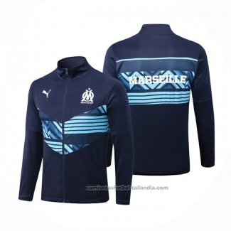 Chaqueta del Olympique Marsella 22/23 Azul Oscuro