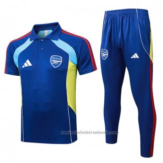 Conjunto Polo del Arsenal 25/26 Azul