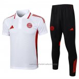Conjunto Polo del Bayern Munich 25/26 Blanco