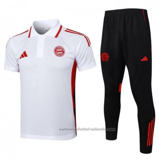 Conjunto Polo del Bayern Munich 25/26 Blanco