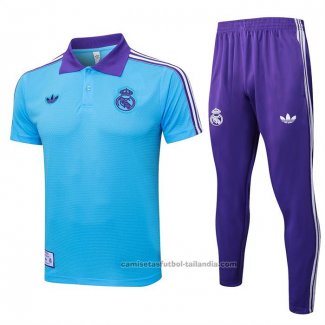 Conjunto Polo del Real Madrid 25/26 Azul