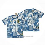 Tailandia Camiseta Brasil Jesus 25/26 Azul