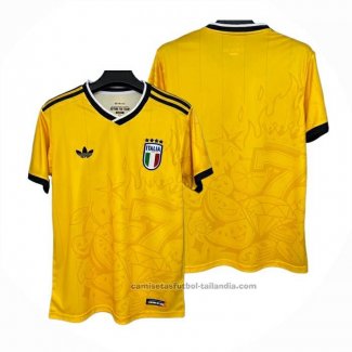 Tailandia Camiseta Italia Special 2025 Amarillo