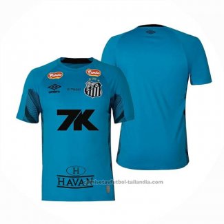 Tailandia Camiseta Santos Portero 2025 Azul