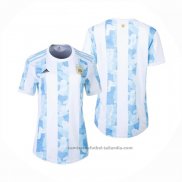 Camiseta Argentina 1ª Mujer 2021