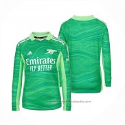 Camiseta Arsenal Portero Manga Larga 21/22 Verde