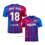 Camiseta Barcelona Jugador Jordi Alba 1ª 21/22
