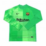 Camiseta Barcelona Portero Manga Larga 21/22 Verde