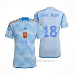 Camiseta Espana Jugador Jordi Alba 2ª 2022