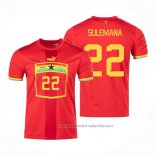 Camiseta Ghana Jugador Sulemana 2ª 2022