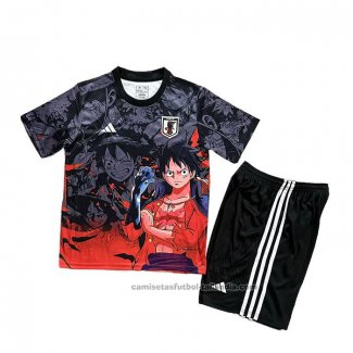 Camiseta Japon Anime Nino 25/26 Negro