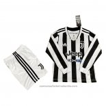 Camiseta Juventus 1ª Manga Larga Nino 21/22