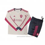 Camiseta Liverpool 2ª Manga Larga Nino 25/26