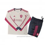 Camiseta Liverpool 2ª Manga Larga Nino 25/26