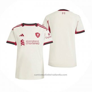 Camiseta Liverpool 2ª Mujer 25/26
