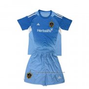 Camiseta Los Angeles Galaxy Portero Nino 2025 Azul