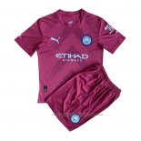 Camiseta Manchester City Portero Nino 22/23 Rojo