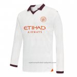 Camiseta Manchester City 2ª Manga Larga 23/24