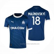 Camiseta Olympique Marsella Jugador Malinovskyi 2ª 23/24