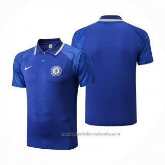 Camiseta Polo del Chelsea 22/23 Azul