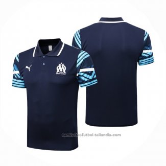 Camiseta Polo del Olympique Marsella 22/23 Azul Marino