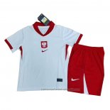 Camiseta Polonia 1ª Nino 2024