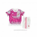 Camiseta Real Madrid Dragon Nino 25/26 Rosa