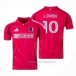 Camiseta St. Louis City Jugador Eduard Lowen 1ª 2025