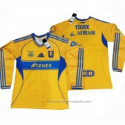 Camiseta Tigres UANL 1ª Manga Larga 25/26