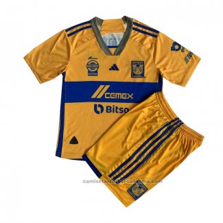 Camiseta Tigres UANL 1ª Nino 23/24