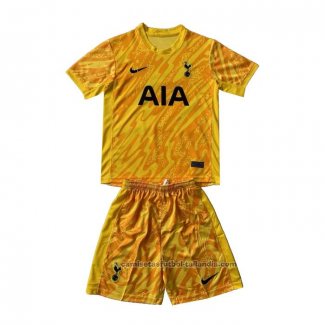 Camiseta Tottenham Hotspur Portero Nino 24/25 Amarillo