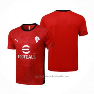 Camiseta de Entrenamiento AC Milan 25/26 Rojo