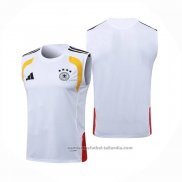 Camiseta de Entrenamiento Alemania Sin Mangas 25/26 Blanco