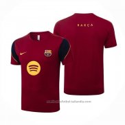 Camiseta de Entrenamiento Barcelona 26/27 Rojo