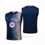 Camiseta de Entrenamiento Barcelona Sin Mangas 25/26 Negro Rosa