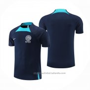 Camiseta de Entrenamiento Inter Milan 22/23 Azul