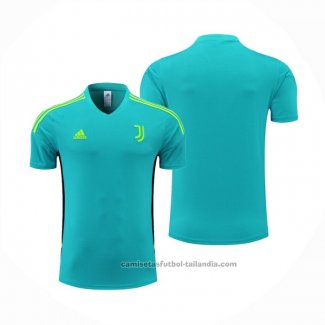 Camiseta de Entrenamiento Juventus 22/23 Azul y Verde