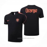 Camiseta de Entrenamiento Paises Bajos 26/27 Negro