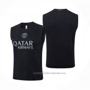 Camiseta de Entrenamiento Paris Saint-Germain Sin Mangas 25/26 Negro