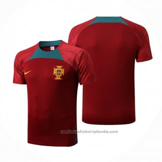 Camiseta de Entrenamiento Portugal 22/23 Rojo