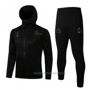 Chandal con Capucha del Real Madrid 21/22 Negro